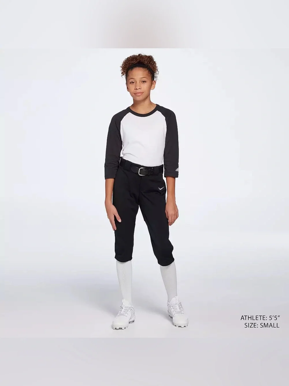 Nike Girls' Vapor Select Black Softball Pant